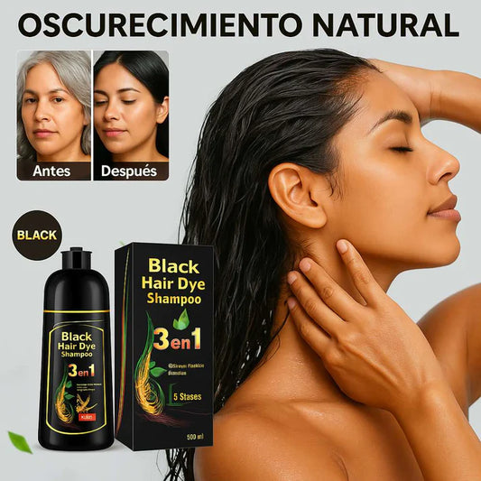 Shampoo Natural Cubre Canas 3 en 1, 500 ML