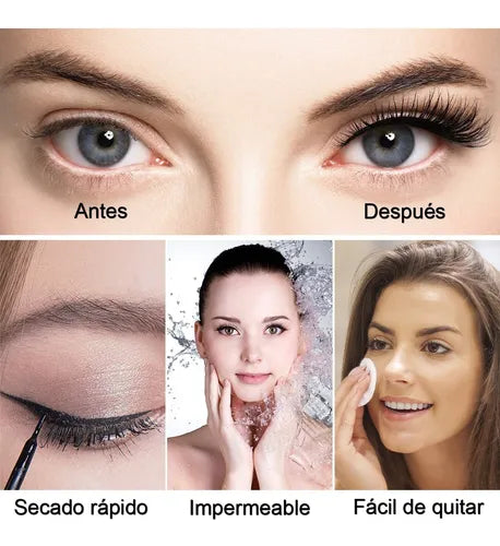 Pestañas Magnéticas Reutilizable (Pack 5 pares)