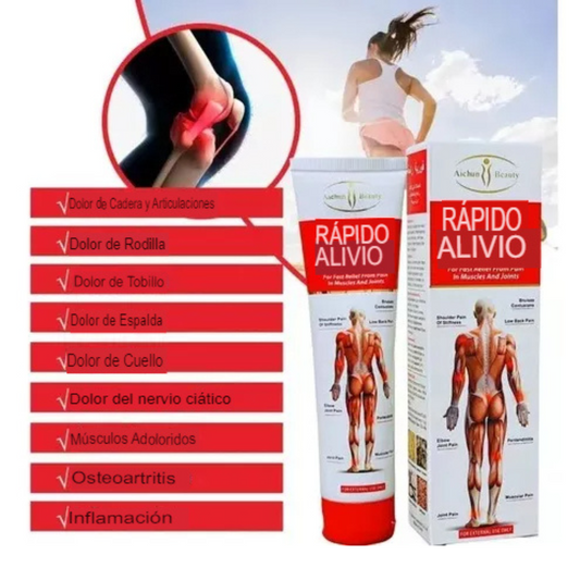Pomada Rápida Alivio del dolor muscular