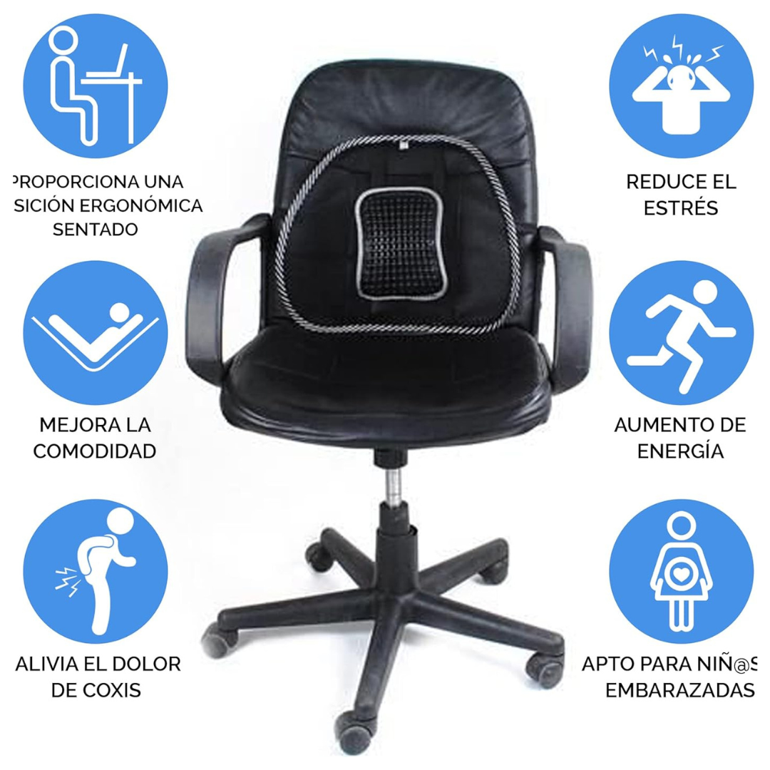 Cojin Lumbar Transpirable