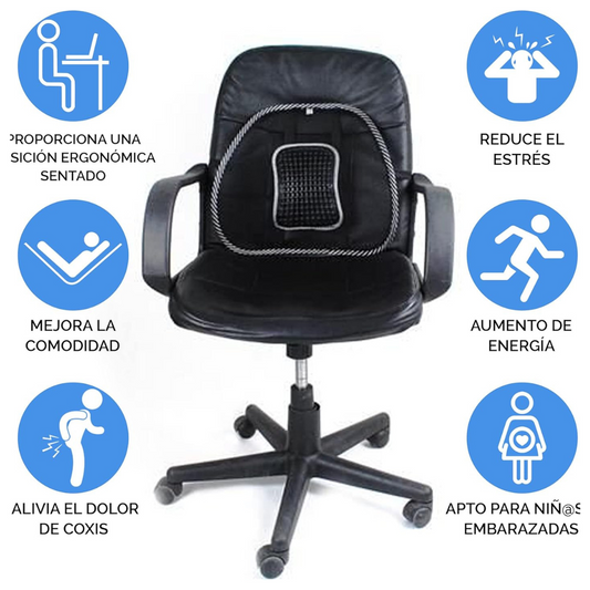 Cojin Lumbar Transpirable