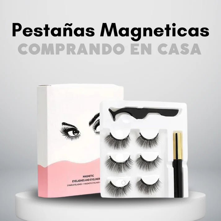 Pestañas Magnéticas Reutilizable (Pack 5 pares)