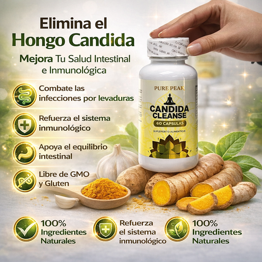 Candida Cleanse® – Limpieza Digestiva Natural en 30 Días