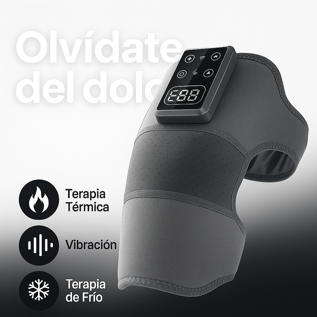 Rodillera Inteligente Térmica & Masaje Pro