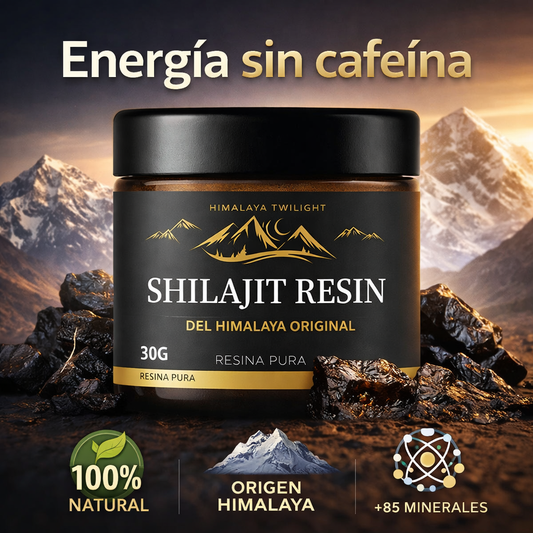 Shilajit del Himalaya Original – Energía real y enfoque diario sin café ni estimulantes