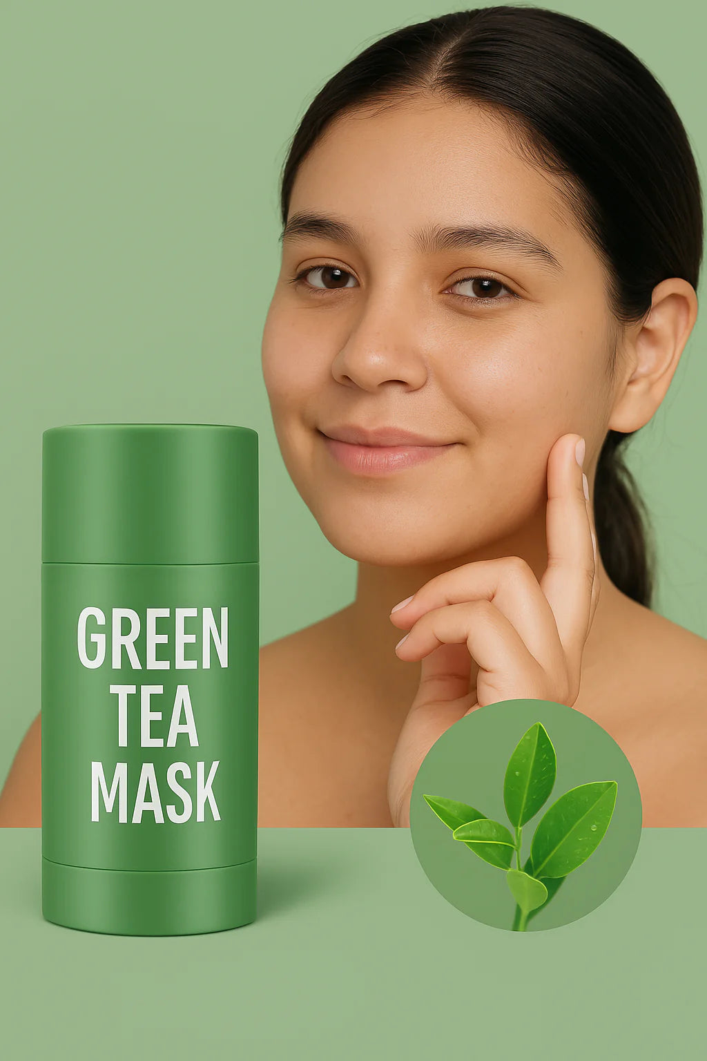 Mascarilla Facial Te verde