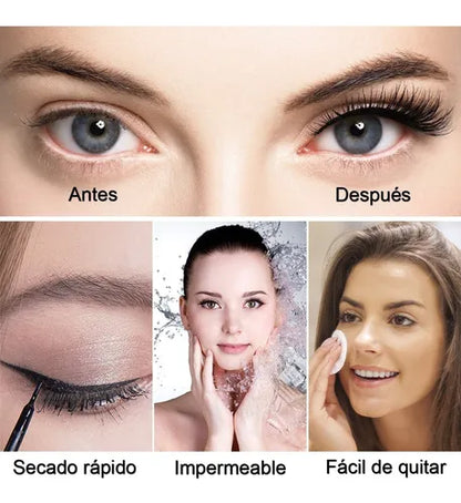 Pestañas Magnéticas Reutilizable (Pack 5 pares)