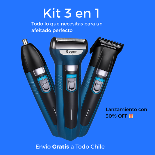 Kit Maquina De Afeitar Premium