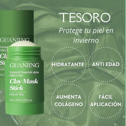 Mascarilla Facial Te verde