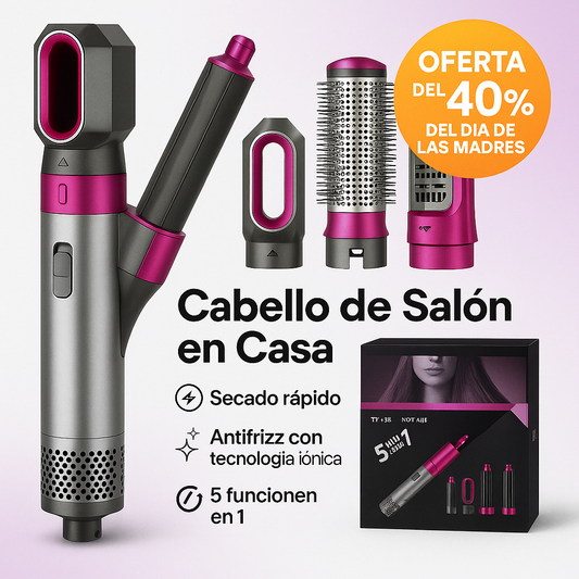 Cepillo Secador 5 en 1