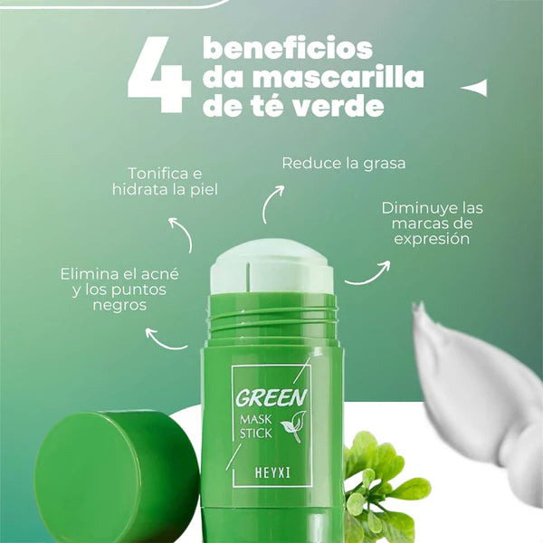 Mascarilla Facial Te verde